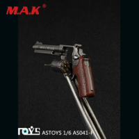 AS041F 1/6 Scale Revolver Weapon Model Toy Pistol Gun Fit 12'' Action Figure Dolls in stock