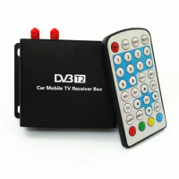 Car DVB-T2 Digital TV Receiver BOX Double Tuner USB HDMI for Russia Thailand Columbia Indonesia Singapore Speed Up To160-180km/h