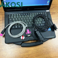 Diagnostic Scanner for Sculi Liebherr Diagnosis Software Wire Harness Liebherr Diagnostic Scan With Cf53 LaptopTool