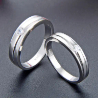 Cincin Couple Perak 925 / 925 Sterling Silver Couple Ring NCC28
