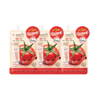 (3ซอง)Smooto Tomato Collagen BB & CC Sunscreen Cream 8กรัม สมูทโตะ โทเมโท คอลลาเจน บีบี แอนด์ ซีซี ซ