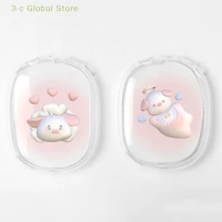Cute Pink Star Protective Cover For Airpods Max Earphone Case Transparent Soft Silicon For Airpods Max Headphone