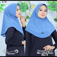 Jilbab Bergo Uun Pet Pin S M