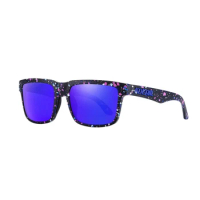 KDEAM Fashion Polarized Sunglasses Men's Glasses Men's Windproof Beach Goggles Colorful True Film Sunglasses Light