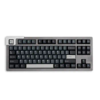 173 Keys ABS Apollo Keycaps for Mechanical Keyboard Double Shot Cherry Height Grey GK61 Anne Pro 2 Game PC