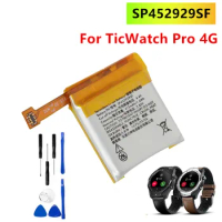 100% New 415mAh SP452929SF Battery For TicWatch Pro / TicWatch Pro 4G Watch Smart Watch Accumulator+tools 100% New 415mA