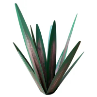 Metal Artificial Agave Yard Decor Long Lasting Colorful Fake Agave Decor for Yard Garden Lawn Patio