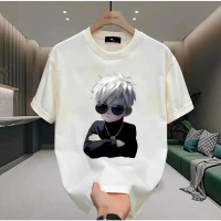 COD Cool and handsome appearance: boy's T-shirt with sunglasses, exuding fashionable charm