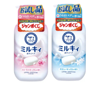 【日本牛乳石鹼】牛乳精華沐浴乳360ml任選一款(清新皂香/玫瑰花香 國際航空版)