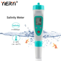 Yieryi YD-1L Digital Salinity Meter Salt Water Pool Food Salty Brine Meter Hydrometer Aquarium Tester