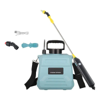 Penyiram Tanaman TAFF Semprotan Elektrik Spray Gun Rechargeable 8 Ltr