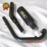 Knalpot Racing SC Project hitam doff untuk motor Vixion Byson R15 V2 R15 V3 CBR 150R CB 150R Verza S