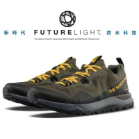 【The North Face】男 FUTURELIGHT 防水透氣登山健行鞋.強力抓地/健走旅遊(3YUP-BQW 黑/綠 V)