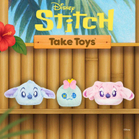 Stitch Crew Collection Pouch - กระเป๋าดิสนีย์ คําแนะนําผลิตภัณฑ์ใหม่ของเดือนนี้  ทอง  สุข  ยาง  eva