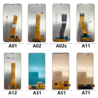 LCD Display Touch Screen Digitizer Assembly Replacement For Samsung A01 A02 A02S A11 A12 A31 A51 A71 LCD Sensor