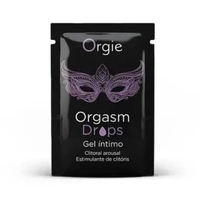 ORGIE ORGASM DROPS - VIBE! - TINGLING CLITORAL AROUSAL ISI 1 ML , GEL - AYUP 30 ml