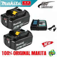 100% Makita Original 18V 6000mAh Lithium ion Rechargeable Battery 18v drill Replacement Batteries BL1860 BL1830 BL1850 BL1860B