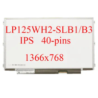 LP125WH2 SLB1/B2 SLB3 For LENOVO S230U K27 K29 X220 X230 U260 40-Pins 12.5'' Laptop Lcd Screen Display Matrix IPS