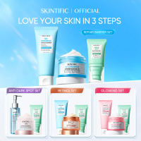 Skintific 3pcs Skincare Set Cleanser + Moisturizer + Sunscreen / Anti Dark Spot Set / Glowing Set / 