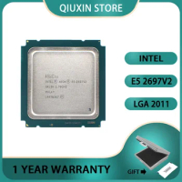 Intel Xeon E5-2697v2 E5 2697v2 CPU 2.7 GHz Twelve-Core Twenty-four-Thread E5 2697 v2 Processor 30M 130W LGA 2011
