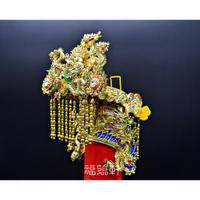 【福臨軒】神明帽 特A級紙帽 正金天公帽 1尺3神像神帽 各式玉皇上帝 三官大帝 神明衣 神帽