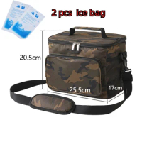 Portable Cooler Bag beach Thermal Bags Insulated food Lunch Bag delivery box for beer travel Thermal Picnic Camping drinks bag
