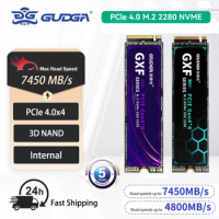 GUDGA 7450MB/s SSD NVMe M.2 2280 4TB 2TB 1TB 512GB Internal Solid State Hard Disk M2 PCIe 4.0x4 2280 SSD Drive For PS5 Laptop PC