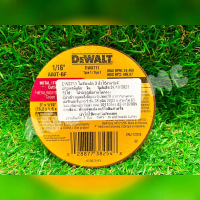 DEWALT ใบตัด รุ่น DW8711 3\X1/16\"X3/8\" 3นิ้ว (1PC.) METAL/STAINLESS CUTTING สำหรับเครื่องตัดรุ่น D