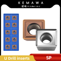 Kemawa U Insert SP insert SPMG/SPGT 050204 060204 07T308 090408 110408 140512 high speed insert power fast drill insert