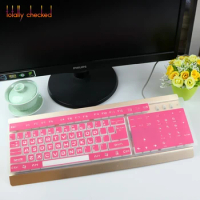 For Logitech K120 G810 G610 RGB Desktop PC Mechanical Gaming Keyboard skin guard compute Silicone Ke