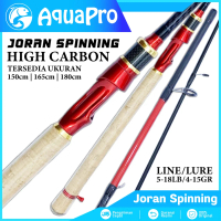 Aquapro Joran Pancing Spinning Fishing Rod High Carbon Action Medium Untuk Kolam Sungai Danau
