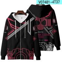 RGÁo Khoác Hoodie Có Khóa Kéo In Hình Kamen Rider Decade Drive Zi-O 3D Thời Trang Thu Đông Cho Nam V