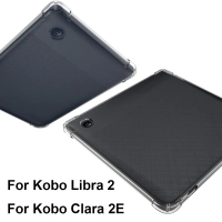 Beg Udara Tahan hentakan Sampul Belakang Telus TPU Kes e-Reader Lembut Funda Shell Perlindungan for 