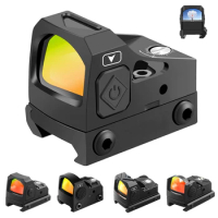 2 MOA Red Dot Sight Reflex Sight Pistol Red Dot Scope Tactical Riflescope Optics Sight Pistol Sight Hunting Airsoft Accessories