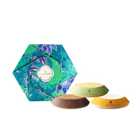 ผลิตภัณฑ์เซ็ตสบู่ TROPICAL HERBS SOAPS SET (MANGOSTEEN-TROPICAL WOOD-LEMONGRASS) (100g. x 3)