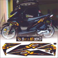VARIASI MOTIP STRIPING BEAT / FI NEW / STREET LAMA / STIKER BEAT STREET / STICKER BEAT SIMPLE STIKER