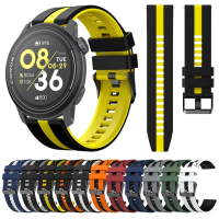 สายซิลิโคนเหลว เหมาะสำหรับ COROS PACE3/PACE2/APEX2 สายกีฬา สีสันสร้างสรรค์