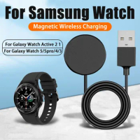 Smart watch charger Cable For Samsung Galaxy Watch 5 Pro Fast Portable Charging Dock For Samsung Watch 4 3 2 Universal Bracket