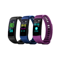 Y5 Color Screen Smart Band Heart Rate Monitor Man Women Blood Pressure Smart Bracelet Fitness Tracker Waterproof Sport Smart Wat