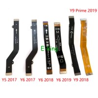 10PCS Mainboard Flex For Huawei Y5 Y6 Y7 Y9 Prime Y7A Y7P Y8P Y9S 2017 2018 2019 Main Board Motherboard Connector LCD Flex Cable