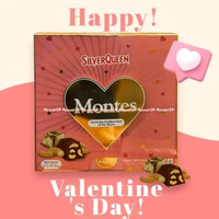 Silverqueen Montes 120gr Cokelat Silver Queen Mini Kacang Mede Silverquen Kecil Coklat Chocolate Edi