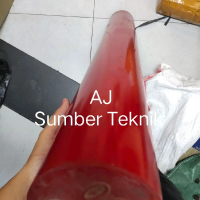 PU Merah Rod 20mm x 100cm / Polyurethane Merah Batangan