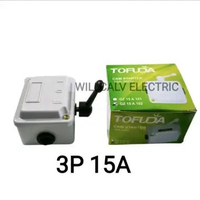 Tofuda cam starter 3P 15A 30A / Ohm saklar 3P 15A 30A GZ 15A 102