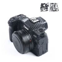 Anti-Scratch Camera Body Carbon Fiber Film for Canon EOS R5 R6 RP R7 R8 R10 R6II RF24-70 F2.8 LENS Decoration Protection Sticker