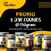 Dog Cookies 3 Pcs Rp 100.000 Terlaris