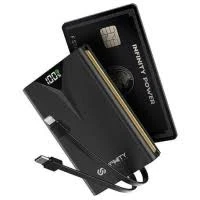 INFINITY BT10S 10000MAH 22.5W GAN 行動電源 附 TYPE-C/IPHONE 黑色 (V000)