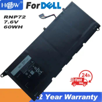 7.6V 60Wh PW23Y Laptop Battery For Dell XPS 13-9360-D1605G 13-9360-D1605T 13-9360-D1609G D1705G Series TP1GT RNP72 Notebook