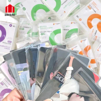 50Pcs Kpop Photocard Holder CPP Transparent Korea Friends Card Sleeves Film Protective Popcorn Home Photo Album Binder Supplies