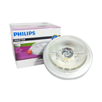 【Philips 飛利浦】2入 LED AR111 20W 40度 930 黃光 12V 杯燈 燈泡(可調光)