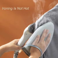 Garment Steamer Ironing Glove Anti Steam Mitt with Finger Loop Heat Resistant Glove for Clothes Protective Mini Ironing Pad
